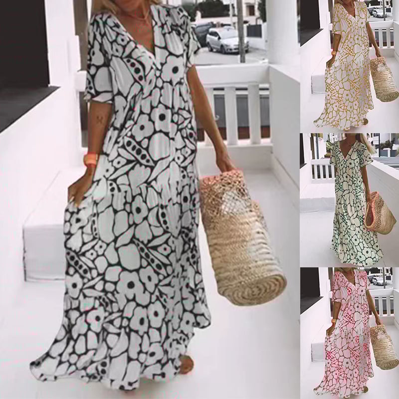 Juni™ | Boho-klänning i Ibiza-stil